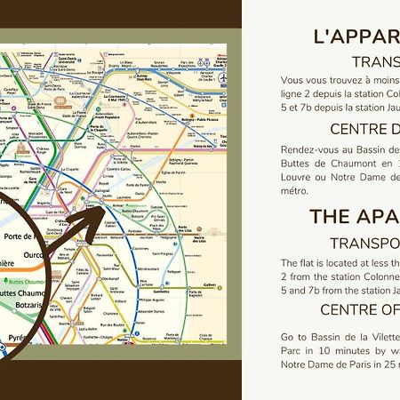 indépendant flat: canal st martin&trains stations! Paris Extérieur photo
